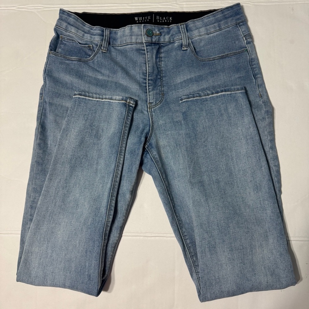 White House Black Market Light Blue Skinny Pants | 12R
